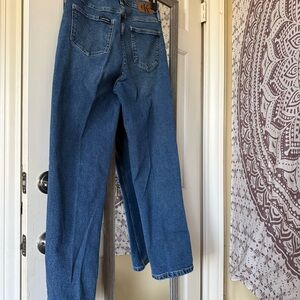 Calvin Klein Medium Blue Straight-Leg Women's Jeans